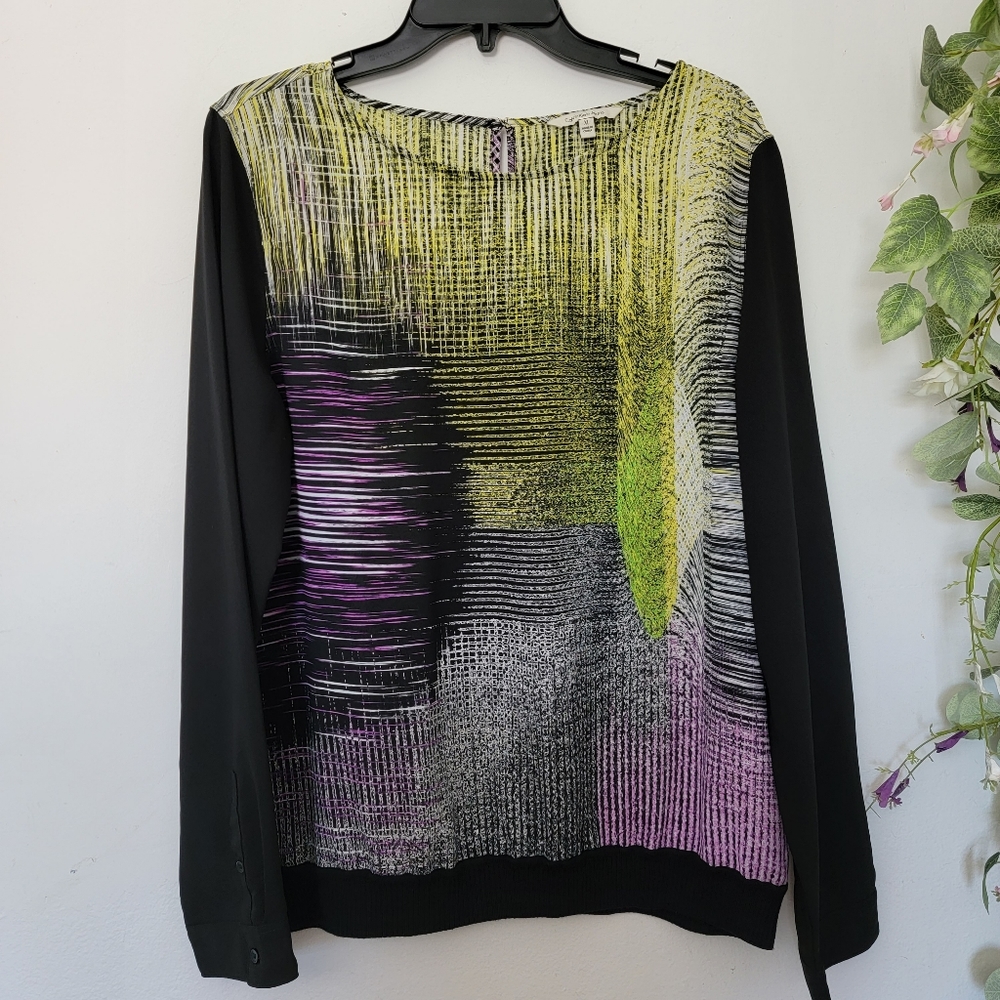 Calvin Klein Jeans Womens Long Sleeve Top